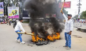  Normal life came to a grinding halt in Khaira block of Balasore district on Wednesday as residents observed a seven-hour bandh protesting the town& exclusion from the newly announced list of Notified Area Councils (NACs) 