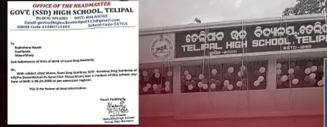 Anganwadi worker at the Debanabahali-2 centre