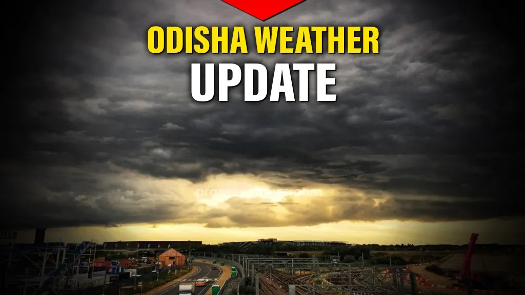 widespread rainfall across Odisha