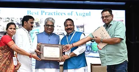 Angul has secured an impressive 3rd place in Category-3 (cities with a population under 3 lakh) in the Swachh Vayu Sarvekshan 2025, a key initiative under the National Clean Air Programme (NCAP). 