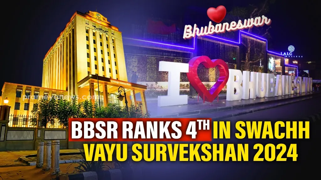 The Bhubaneswar Municipal Corporation (BMC) has earned significant recognition by ranking 4th in the National Clean Air City rankings under the Swachh Vayu Survekshan 2024. This achievement places Bhubaneswar among the top-performing