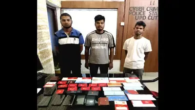 Odisha Police arrested three individuals on Monday for allegedly duping an investor of Rs 13.72 lakh through a fake online investment scheme.