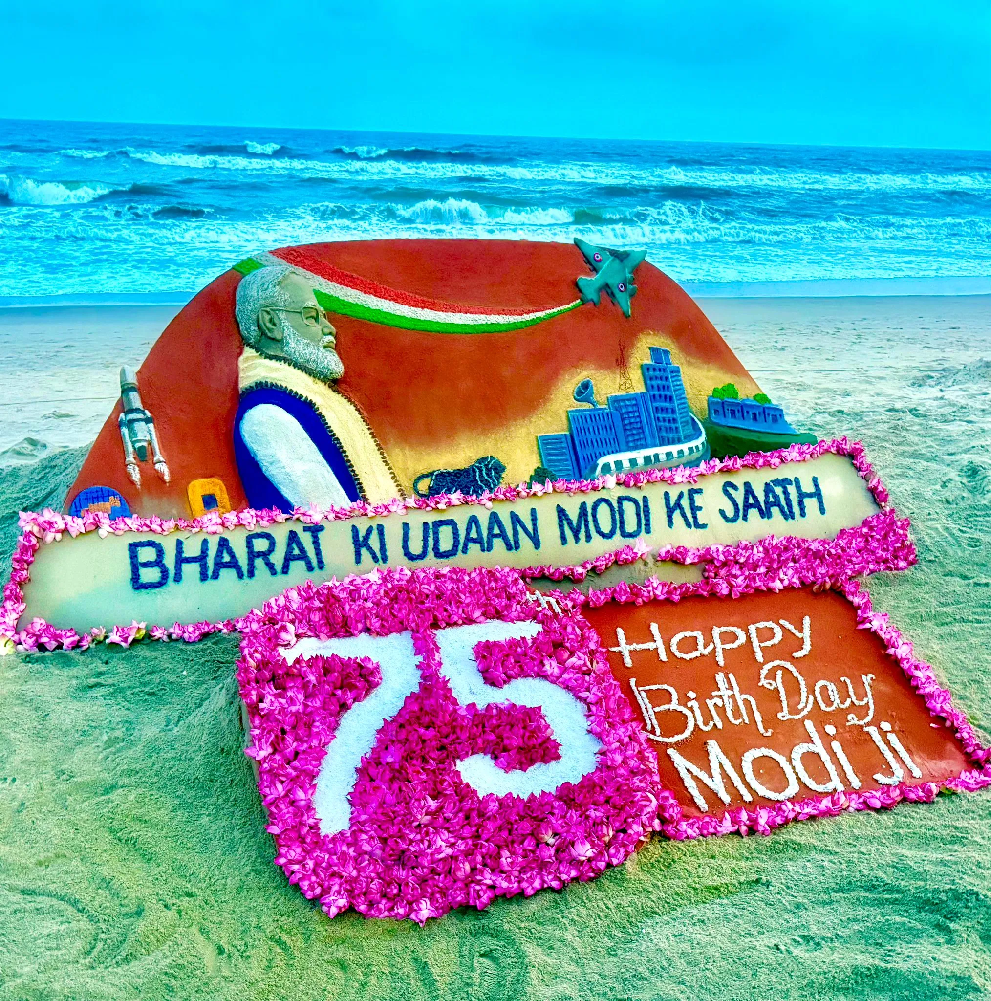 Sand Artist Sudarsan Pattnaik 